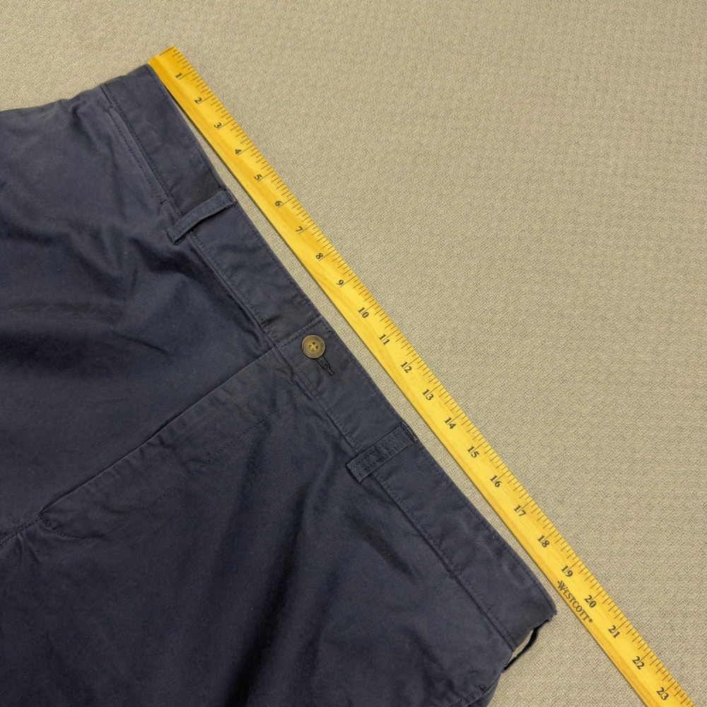 Duluth Trading Pants Mens 40x30 Navy Blue Canvas Chino Minimalist Workwear - Picture 9 of 9
